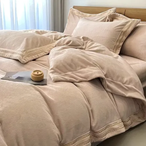 Комплект постельного белья  Royal Velour beige - 1