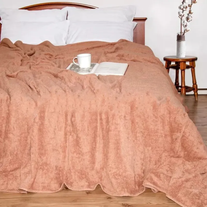 Простынь махровая летняя 30-432 Beige