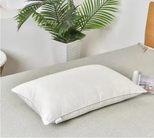 Подушка шовкова Premium silk №1502 white New