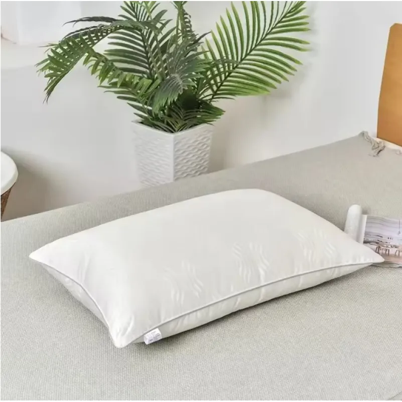 Подушка шовкова Premium silk №1502 white New