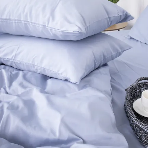 Комплект постельного белья Сатин JUNIOR 0843 Grey Blue - 2