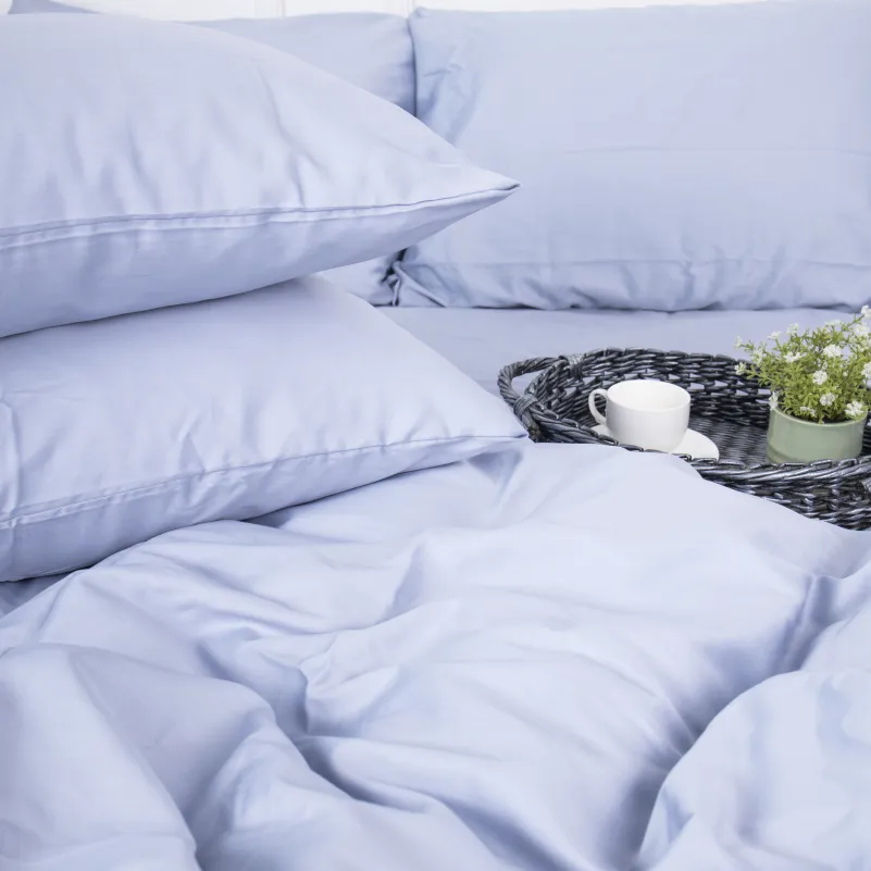 Комплект постельного белья Сатин JUNIOR 0843 Grey Blue - 3
