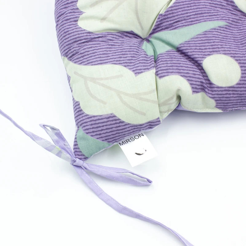 Подушка для стільця Бязь Принт 17-0276 Marigold - 4