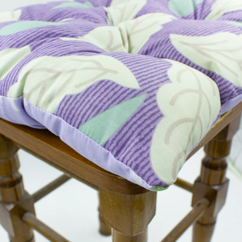 Подушка для стільця Бязь Принт 17-0276 Marigold - 6