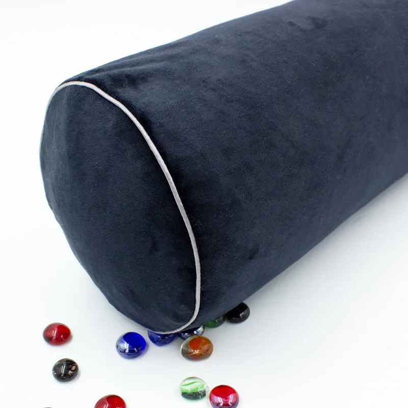 Подушка-валик №8526 Velvet Line 28-0007 Black 50% Memory - 11