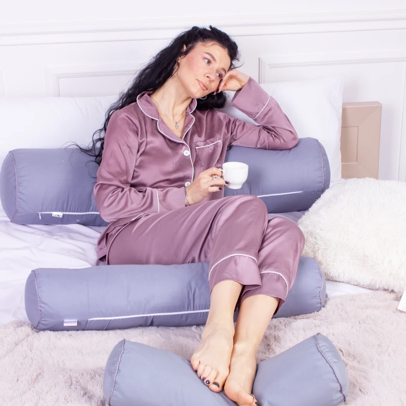 Подушка-валик №8107 Naturale Line 16-5803 Geronimo EcoSilk - 6