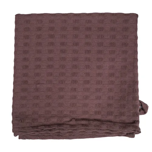 Рушник гобелен/вафля №801 Coffee