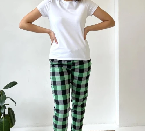 Пижама "Ines" green/black