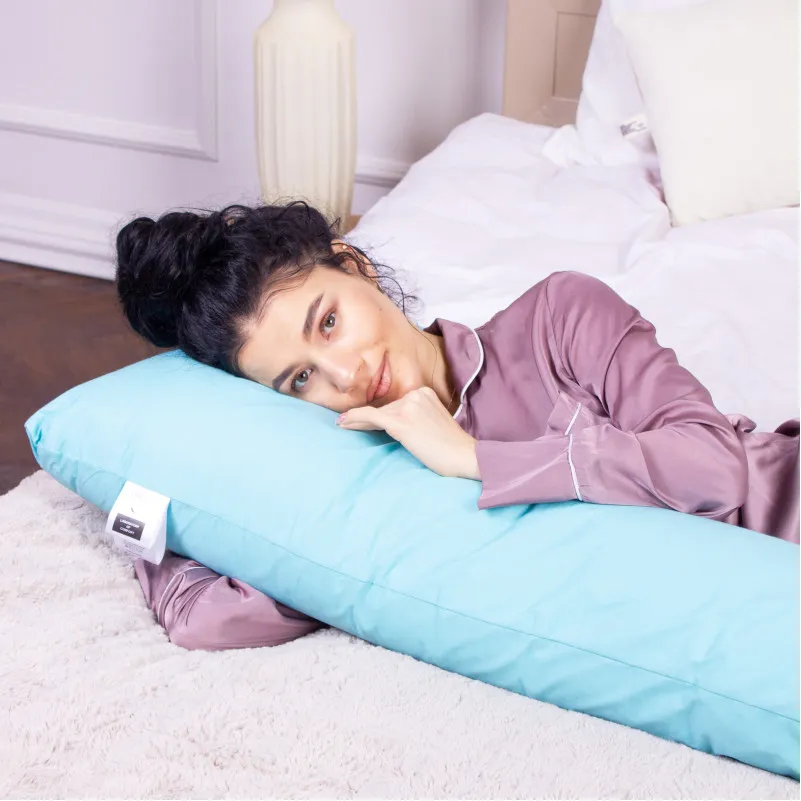Подушка для беременных и отдыха Г-образная №8421 11-2208 Mint EcoSilk Ranforce Elite - 7