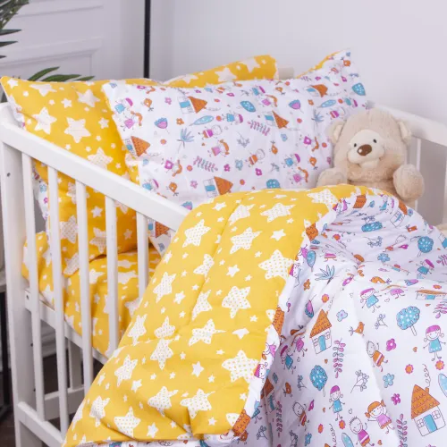 Підковдра дитяча Бязь Kids Time 18-0002 Sweet Home - 3
