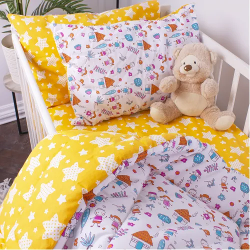 Підковдра дитяча Бязь Kids Time 18-0002 Sweet Home - 4