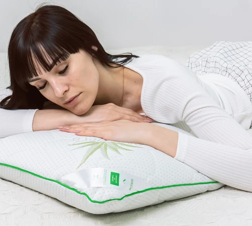 Подушка ортопедическая №7016 Elite Green nature Alberto WOMEN 59*43*10 см - 2