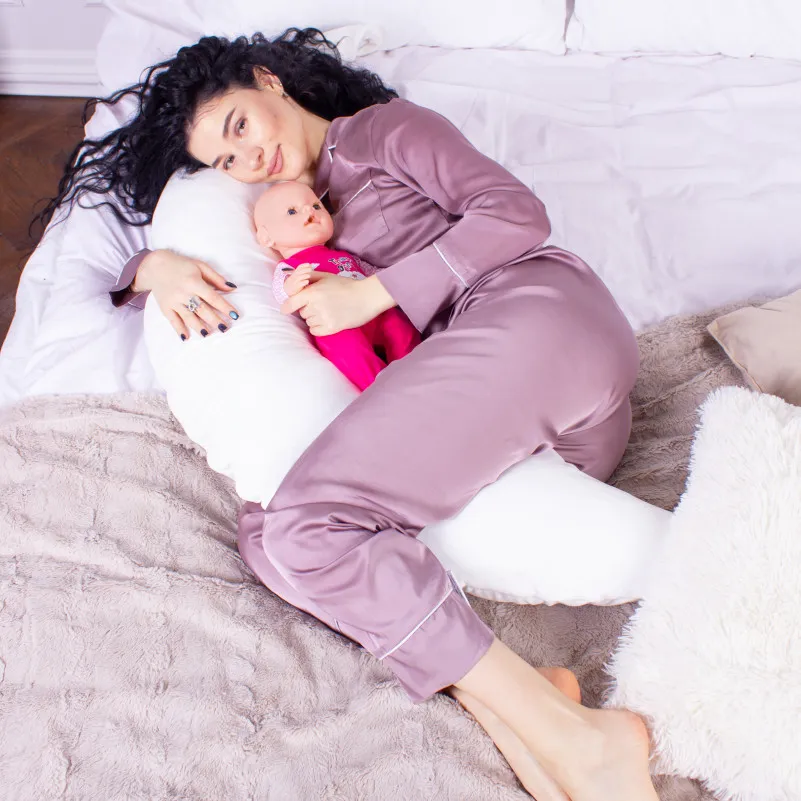 Для беременных и кормления №8629 Velvet Line 28-0001 White 100% Memory - 8