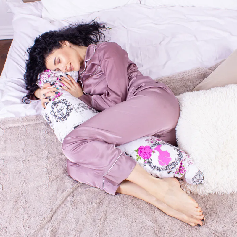 Подушка для вагітних та годування №8654 Print Line 17-0188 Grettir 100% Memory - 7