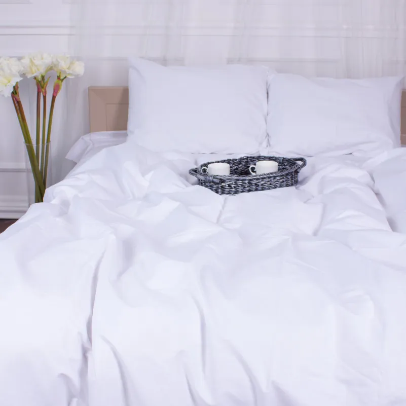 Пододеяльник Бязь 11-2107 White - 7