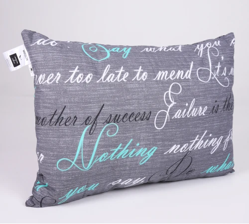 Подушка №0127 Сolor Fun Line 17-0003 Tulio EcoSilk (средняя) Black Friday