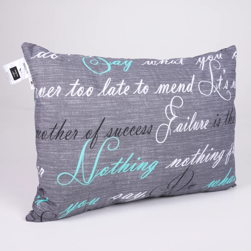 Подушка №0127 Сolor Fun Line 17-0003 Tulio EcoSilk (средняя) Black Friday