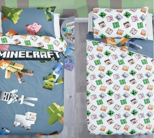 Підковдра Бязь 17-0467 Boy's Minecraft