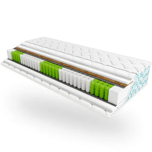 Матрас пружинный "независимые блоки" Е Palmera Ola