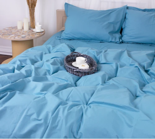 Наволочка Poplin Line "067 Green wave" Black Friday - 2