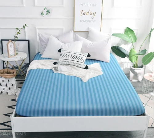 Простынь на резинке (САТИН ЖАККАРД) Valentino - высота 25 см (детские 10 см)