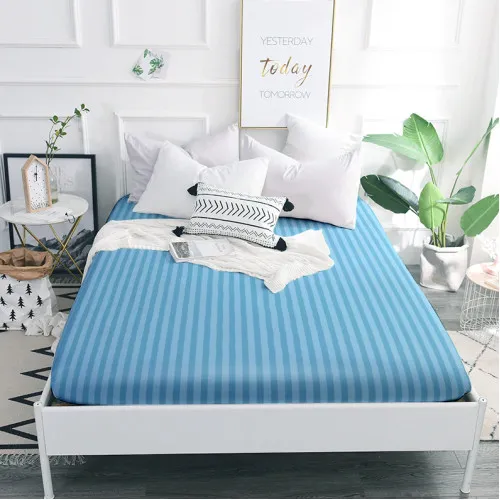 Простынь на резинке (САТИН ЖАККАРД) Valentino - высота 25 см (детские 10 см)