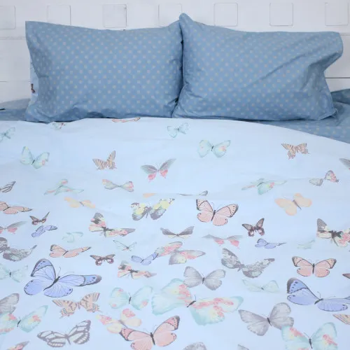 Простынь MirSon Ranforce Elite 17-0098 Pamela