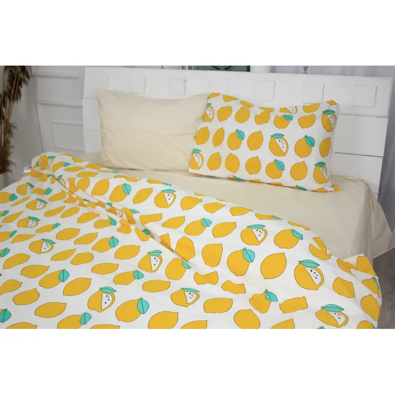 Підковдра MirSon Ranforce Elite 17-0531 Striped Lemon - 1