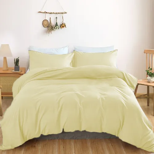 Комплект постельного белья Сатин TEENAGER Satin Light Pro 10-014 Soft yellow