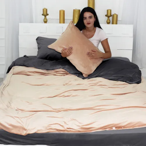 Наволочка Велюр Winter Frost 28-0004 + 28-0005 Chamomile Velvet - 2