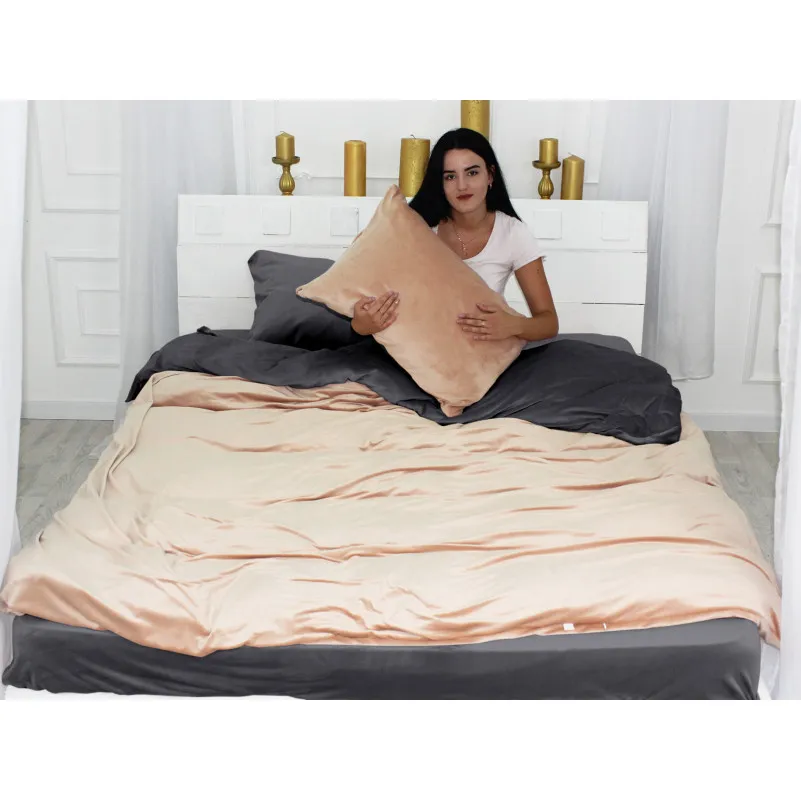 Наволочка Велюр Winter Frost 28-0004 + 28-0005 Chamomile Velvet - 1