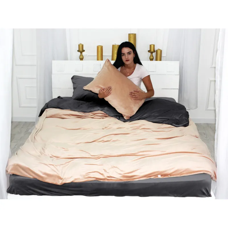 Наволочка Велюр Winter Frost 28-0004 + 28-0005 Chamomile Velvet - 3