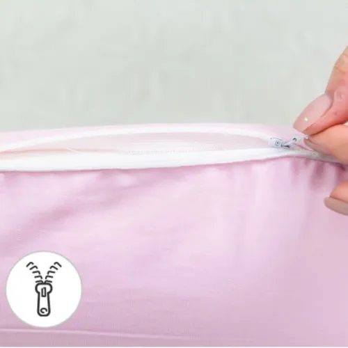 Подушка (стружка Memory) №4034 Delicate satin 00199 Laura Women 59*43*10 см - 2