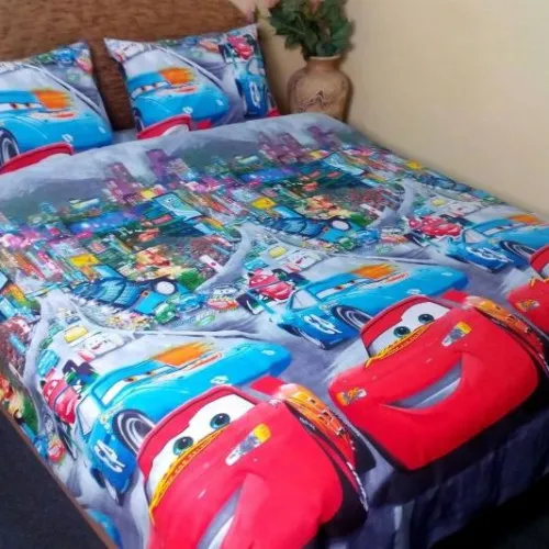 Наволочка Бязь 17-0260 Red Car