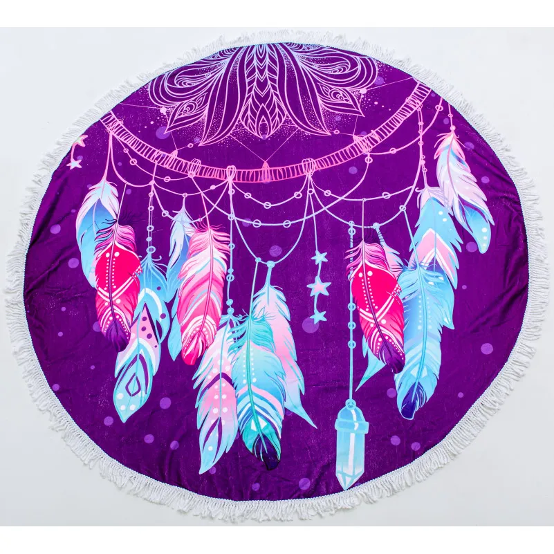 Пляжное полотенце №5051 Summer Time Leather lace