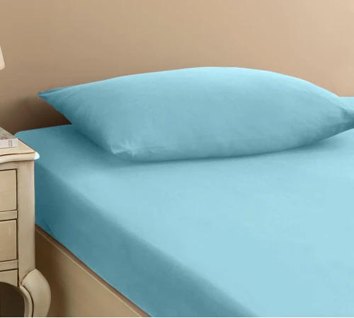 Махровий набір 19-810 Minash (простирадло на гумці - висота 25 см (дитячі 10 см) + наволочка 1 шт. 50*70)