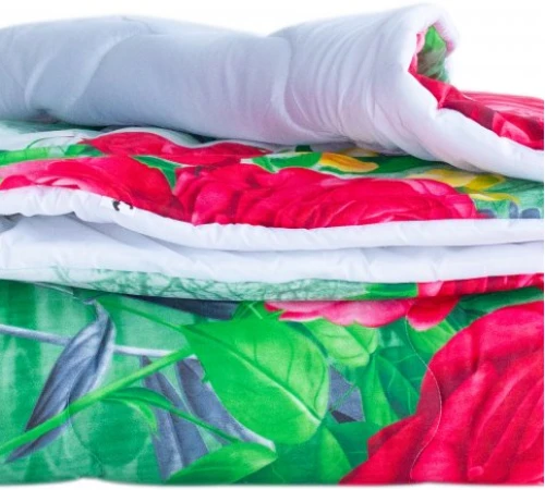 Одеяло антиаллергенное EcoSilk Зима №5206 Print Line Eternity 100% полиэстер Black Friday