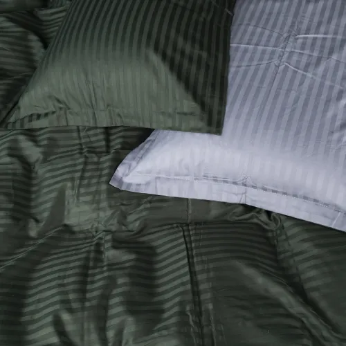 Комплект постельного белья Сатин TEENAGER Satin Stripe 30-0017 + 30-0012 Galatee - 2