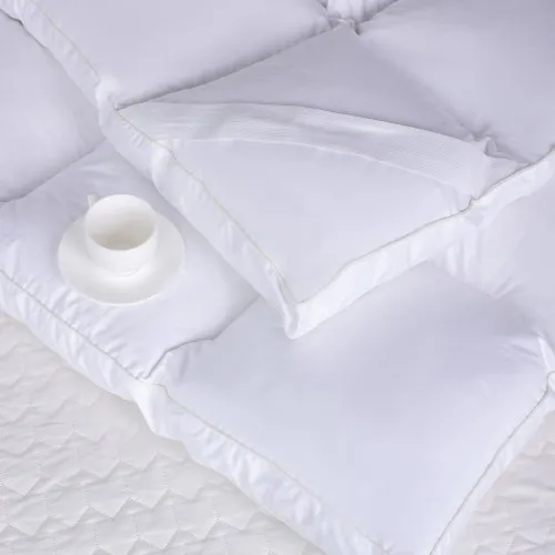 Перина-топпер №4007 (10% пух, 90% перо) высота до 9 см