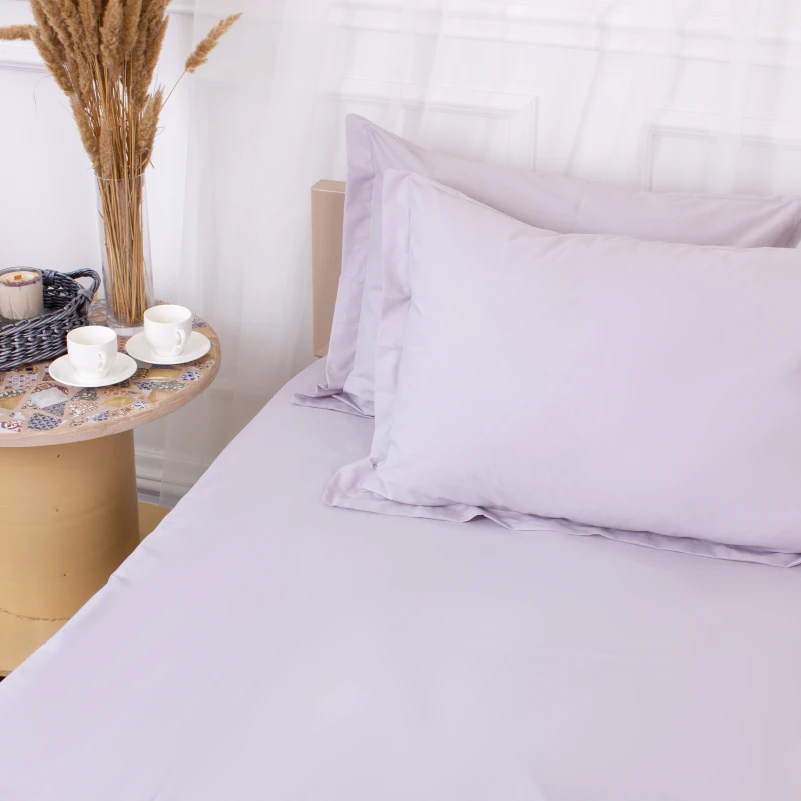 Комплект постельного белья Poplin Line "054 Light Gray" - 13