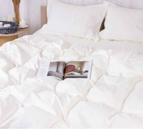 Підковдра Poplin Line "002 Milky White"