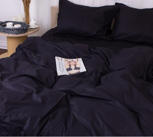 Пододеяльник Poplin Line "099 Black"