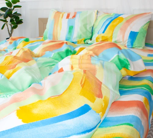 Простирадло Ranforce Elite 17-0577 Summer paint - 2