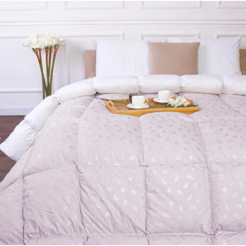 Одеяло пуховое №1838 "Bio-Pink" 90% - деми Black Friday