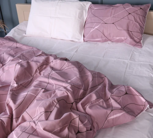 Комплект постільної білизни Бязь 17-0810 Accents pink