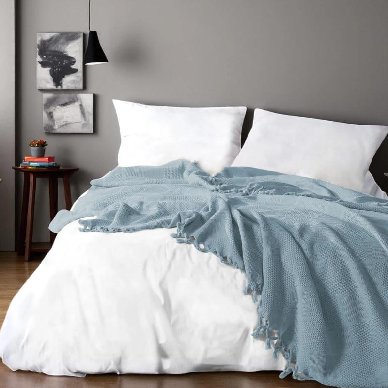 Покривало Т Nordic Pique turquoise