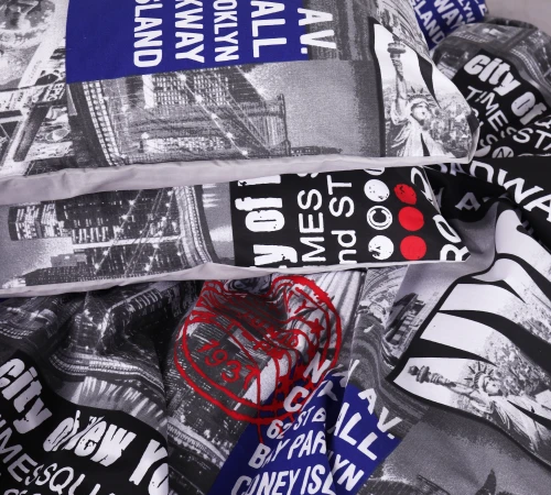 Наволочка бязь 17-0034 Celeste Black Friday