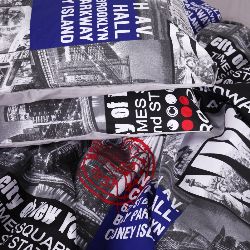 Наволочка бязь 17-0034 Celeste Black Friday