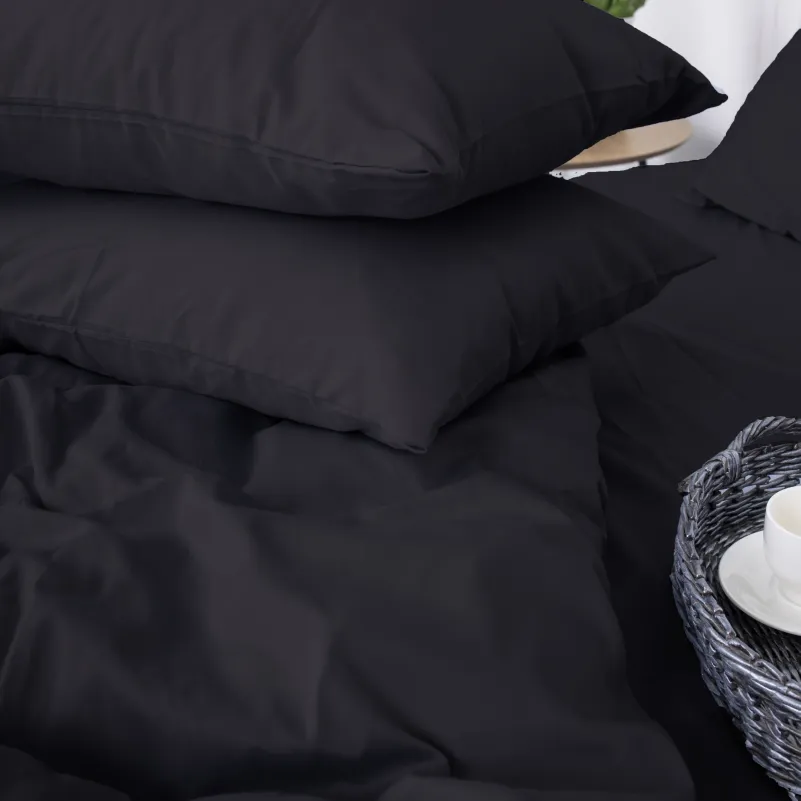 Комплект постельного белья Сатин JUNIOR 0848 Blue Black - 2