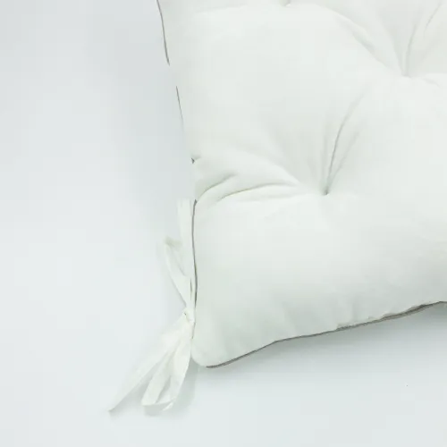 Подушка для стільця 28-0001 White Velvet - 4